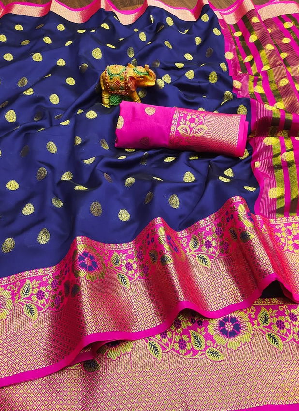 Meera 87 Fancy Designer Ethnic Wear Banarasi Silk Saree Collection